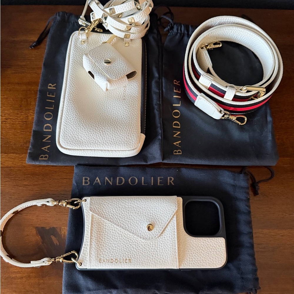 Bandolier Phone Case Set with Straps for iPhone 14 ProMax (Like New)